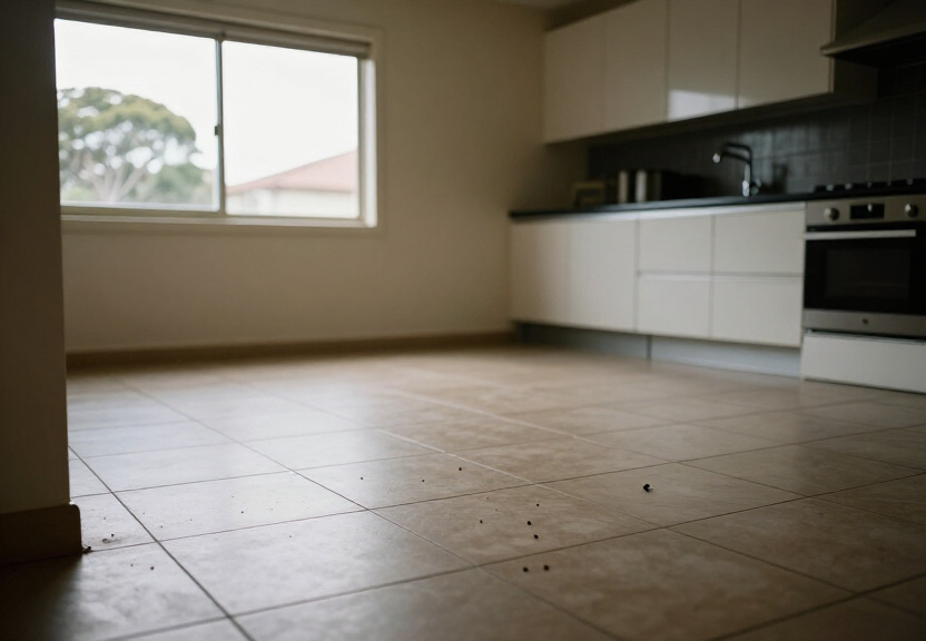 Rodent-free storage room in Newtown after treatment