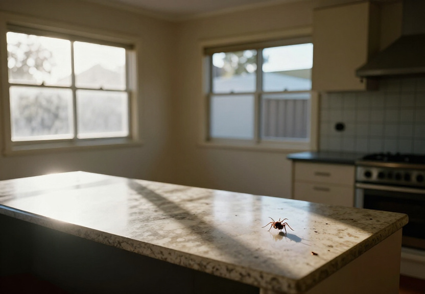 Ant trail in a Newtown apartment before treatment